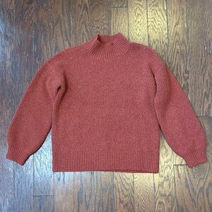 Goodthreads Maroon Ribbed Sweater